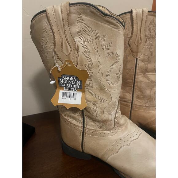 Smoky Mountain Women’s Western Boots – Size 10R – NWT – Classic Tan Leather - Picture 2 of 5